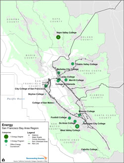 Workforce Training Locations in Energy